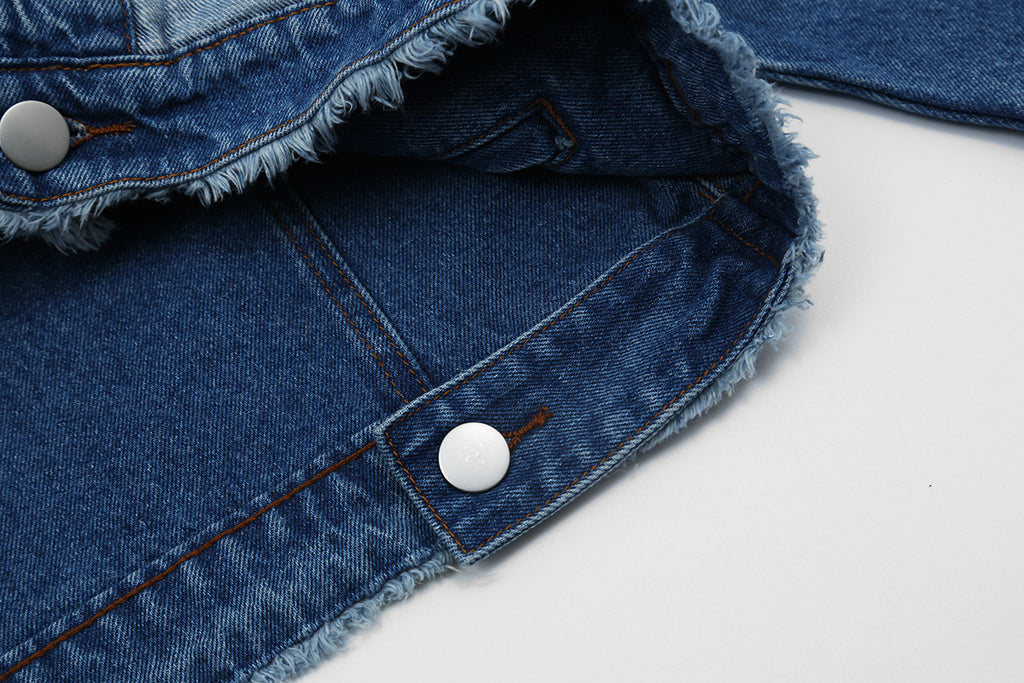 Unisex Color-Block Patchwork Jacket