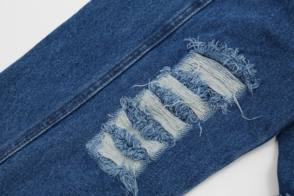 Unisex Color-Block Patchwork Jacket