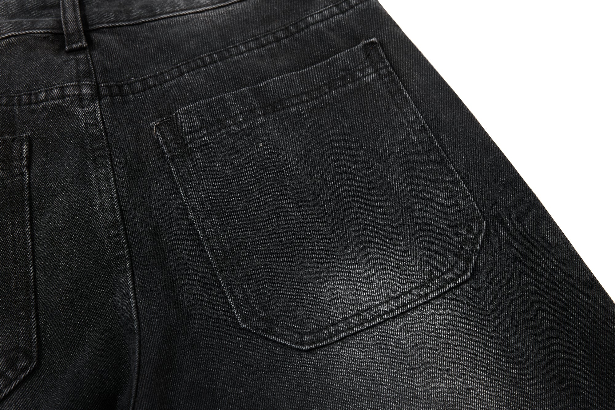 DONOTLOGO Heavy Studded Wide-Leg Denim | Unisex Y2K Punk Rock Rivet Jeans | Vintage Black High Street Oversized Trousers
