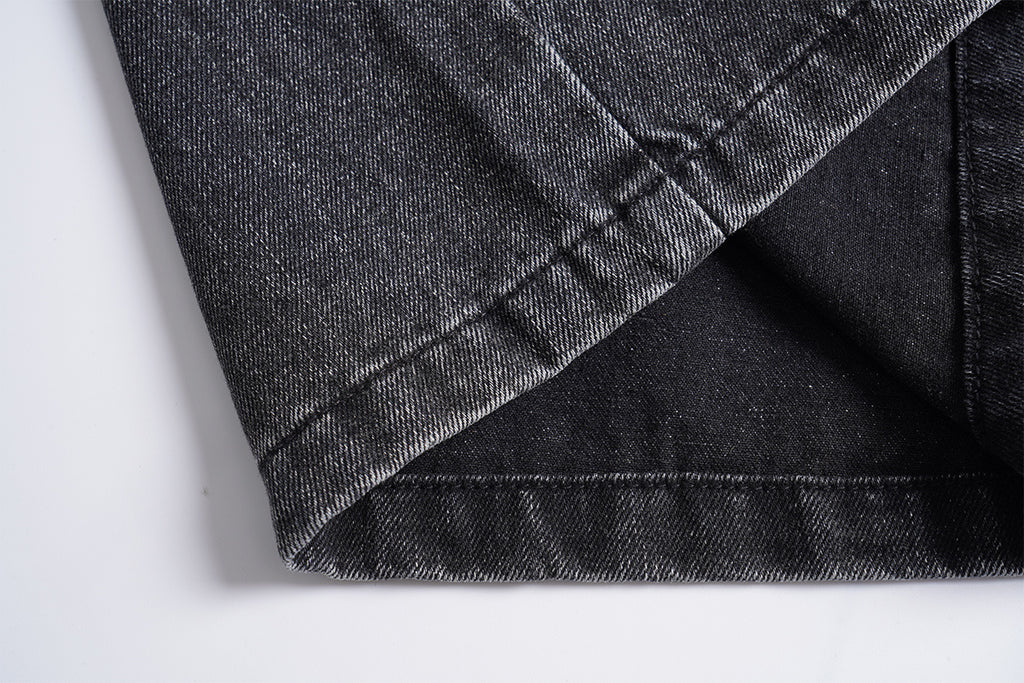 Unisex Letter Print Jeans