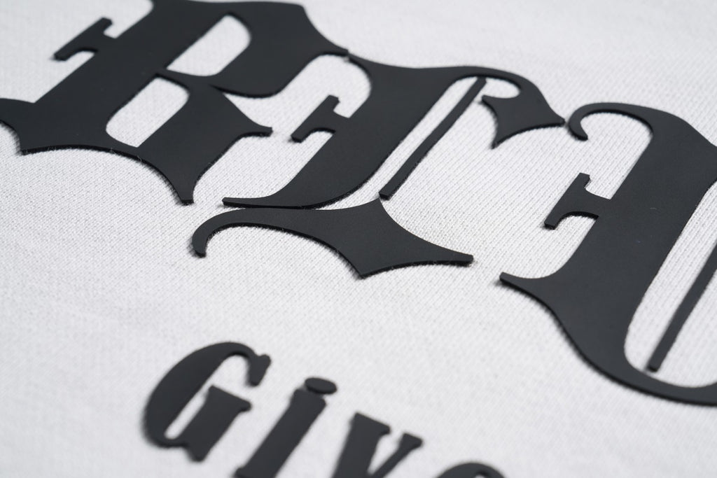 Unisex Ombre Letter Crewneck Sweatshirt