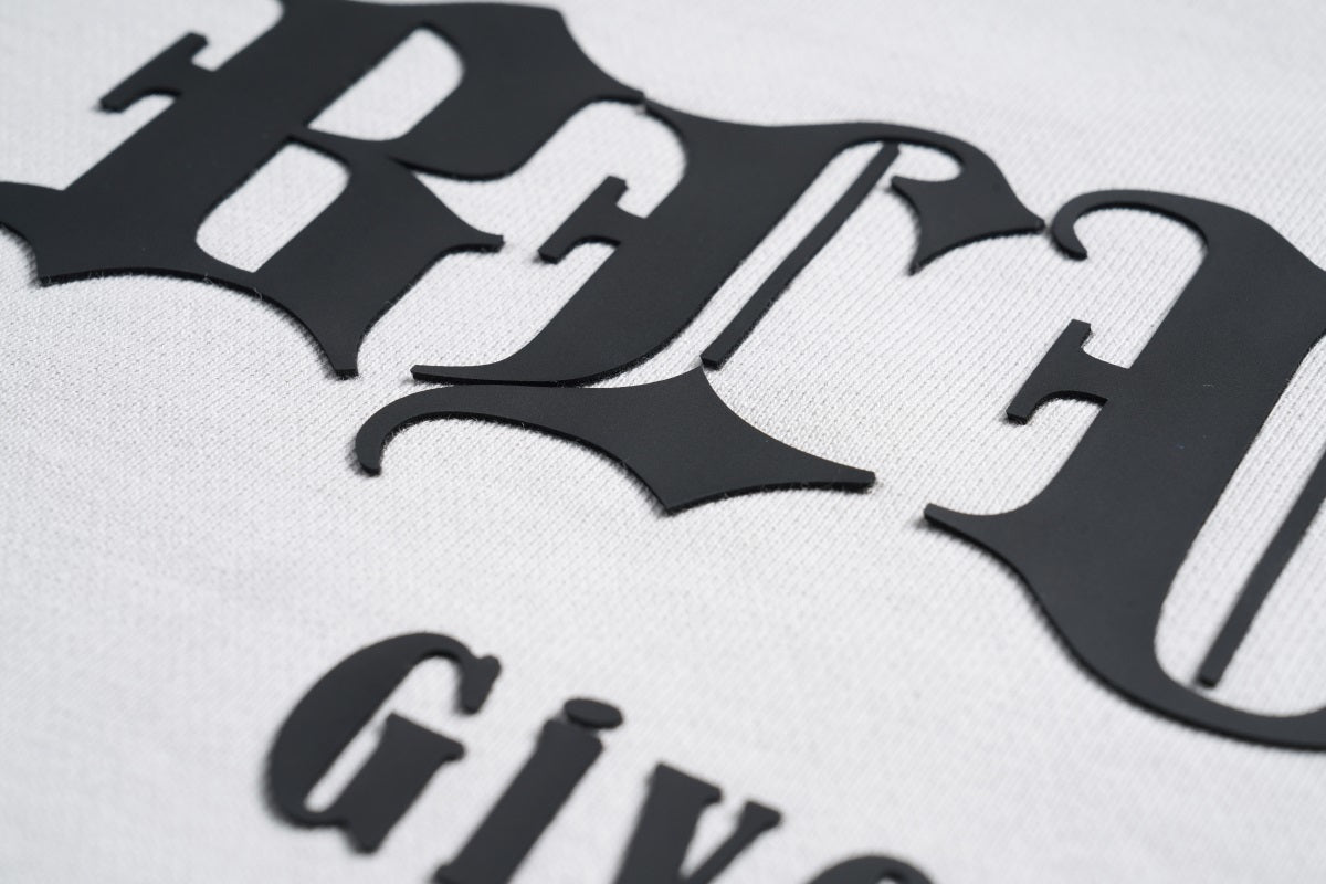 Unisex Ombre Letter Crewneck Sweatshirt