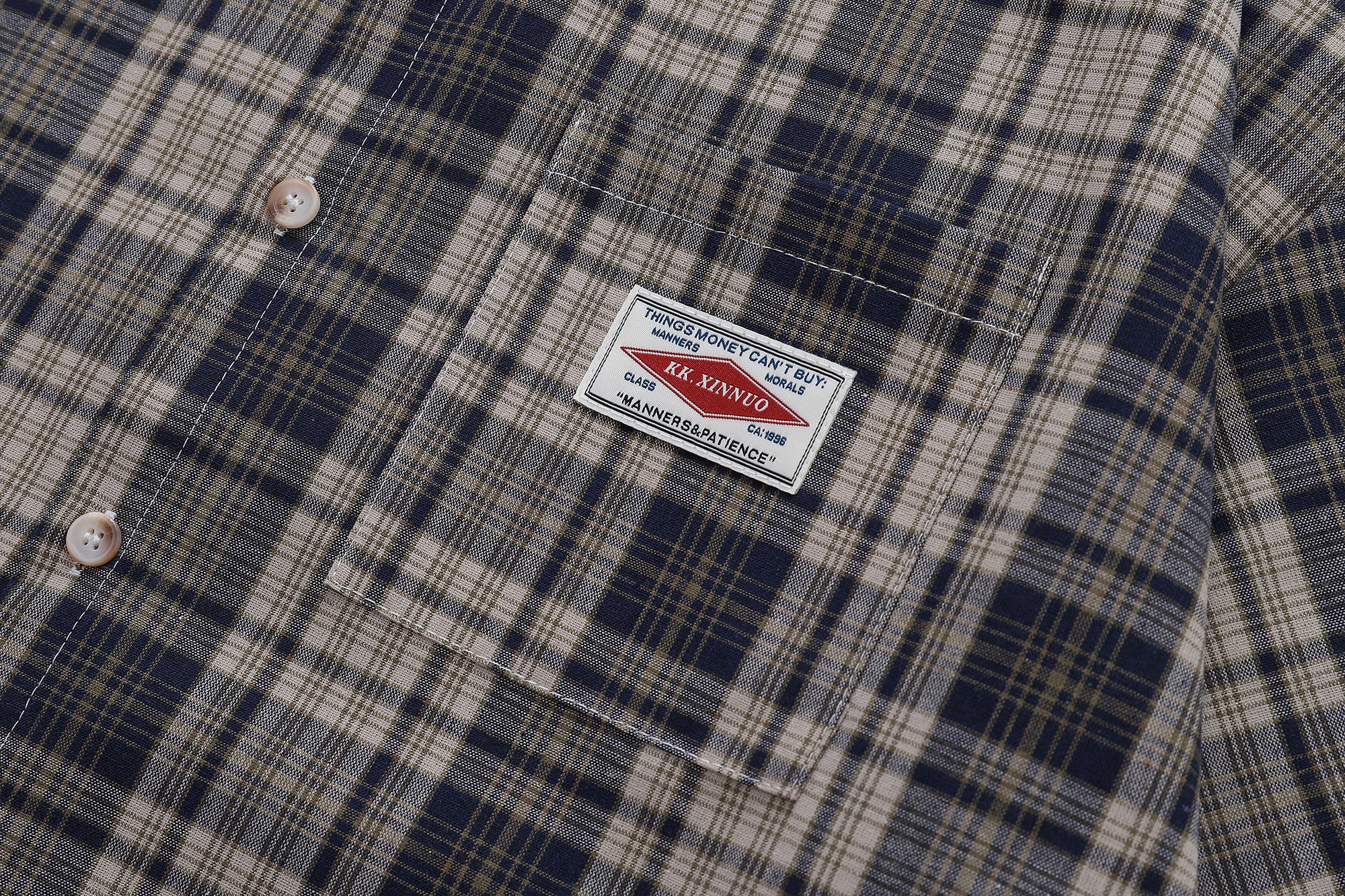 Unisex Checkered Tee