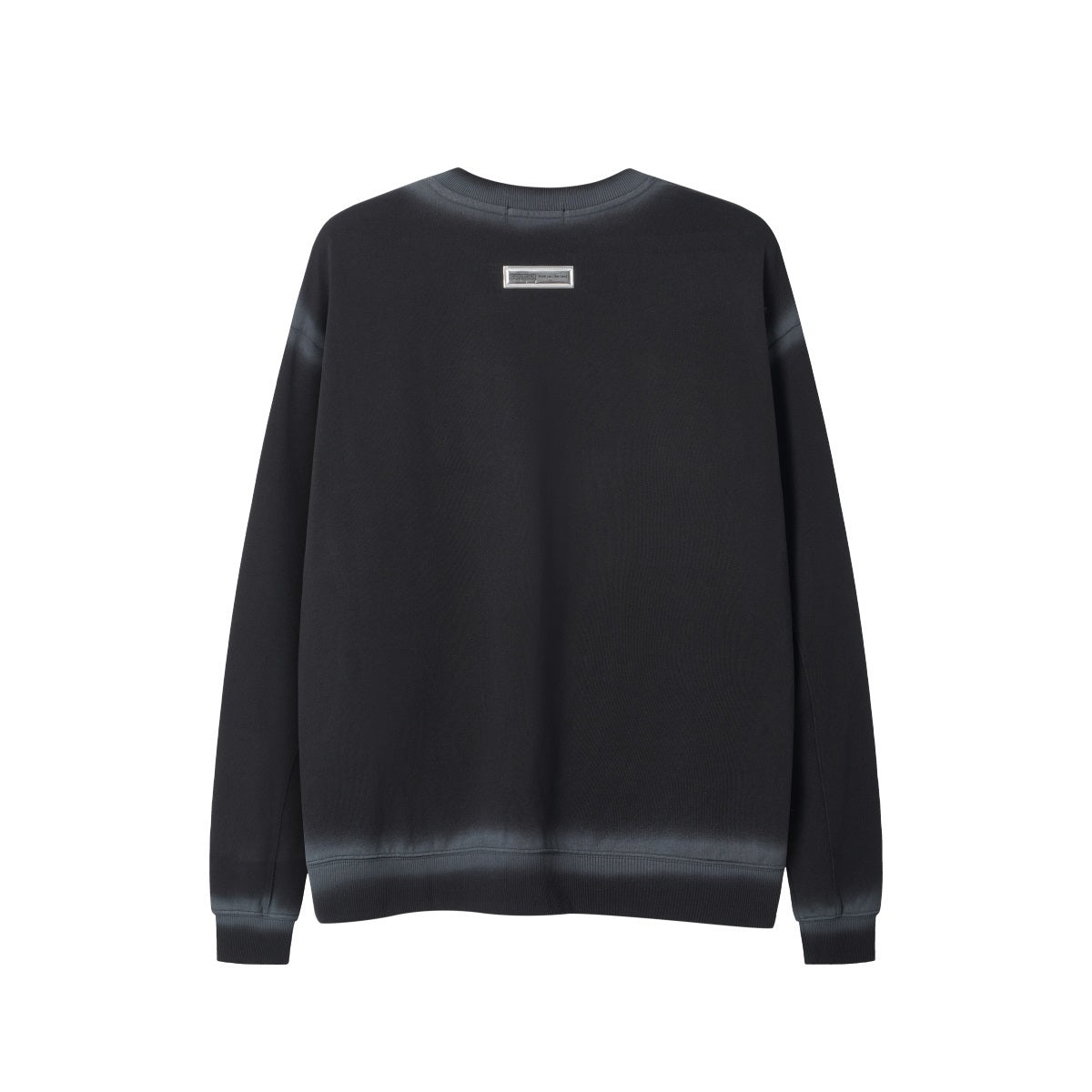 Unisex Ombre Letter Crewneck Sweatshirt