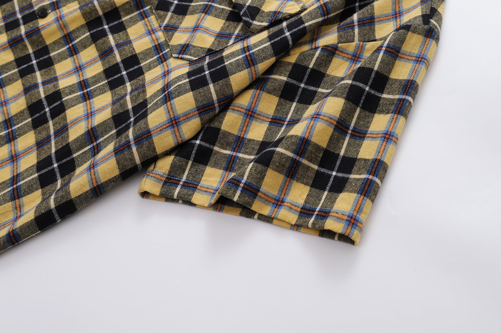 Unisex Checkered Patchwork Hoodie