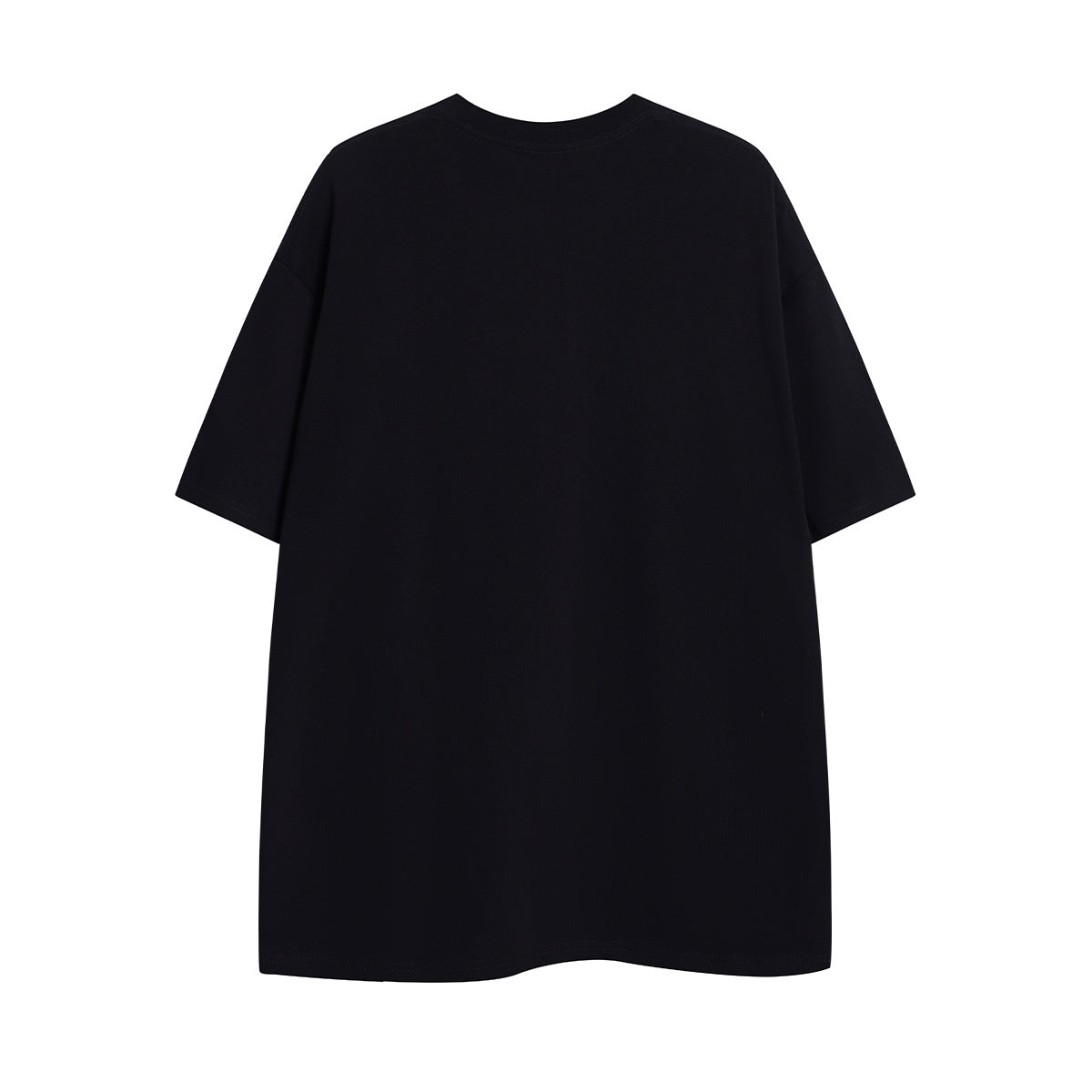 Unisex Trendy Loose Letter Print T-Shirt – Short Sleeve