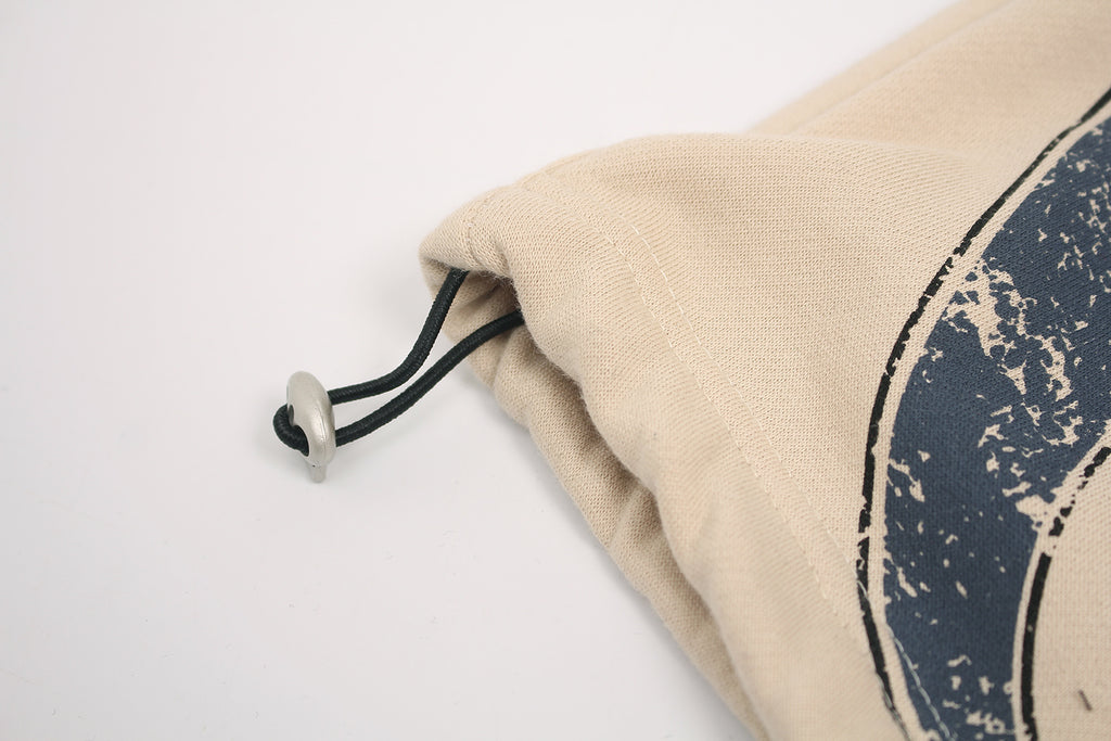 Unisex High-Waist Loose-Fit Fleece Sweatpants