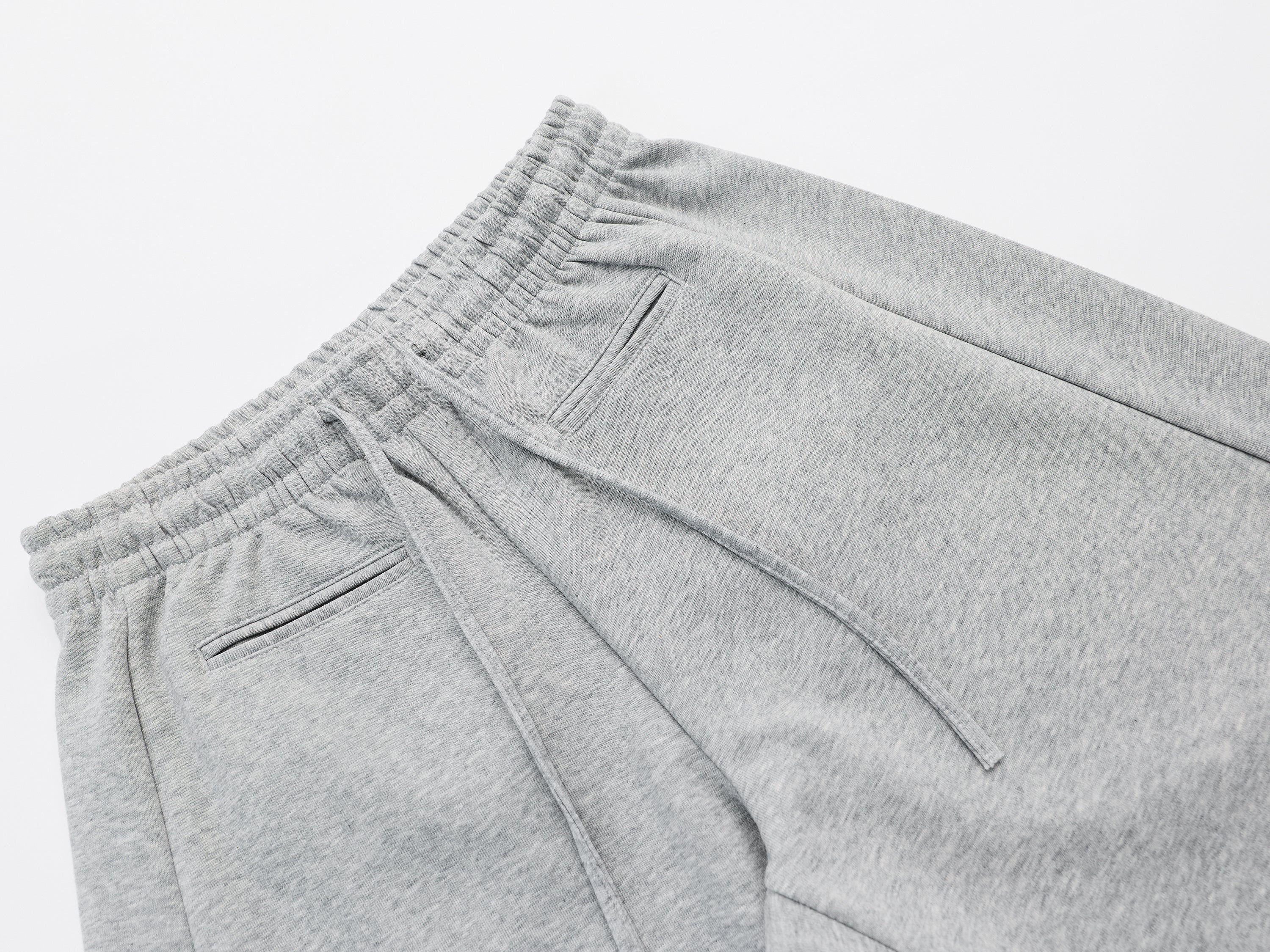 DONOTLOGO Relaxed Fit Wide Leg Sweatpants - Unisex Drawstring Lounge Joggers - Minimalist Streetwear Casual Pants