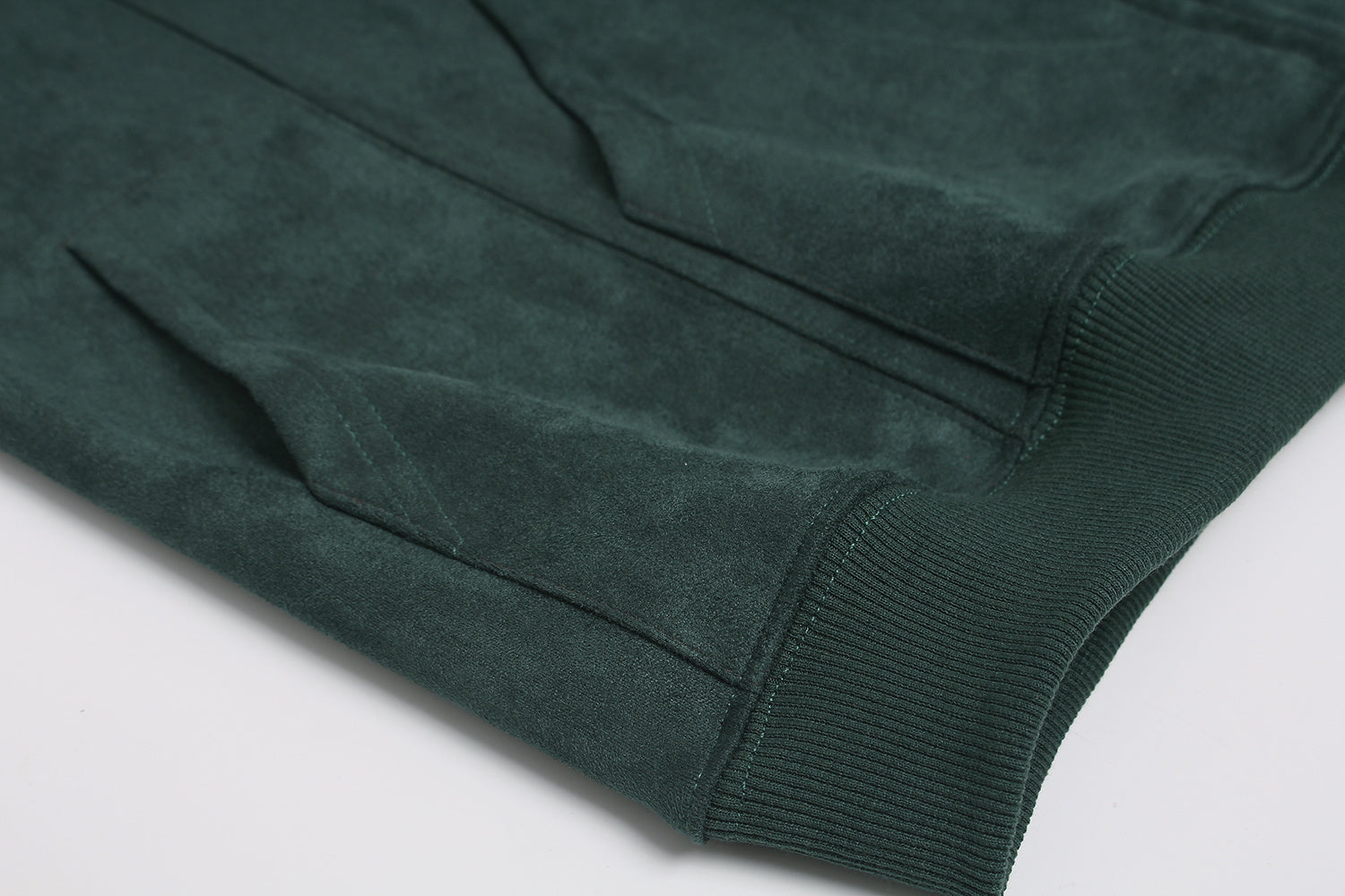 Unisex Double-Pocket Patchwork Zip-Up Hoodie with Dense Embroidery