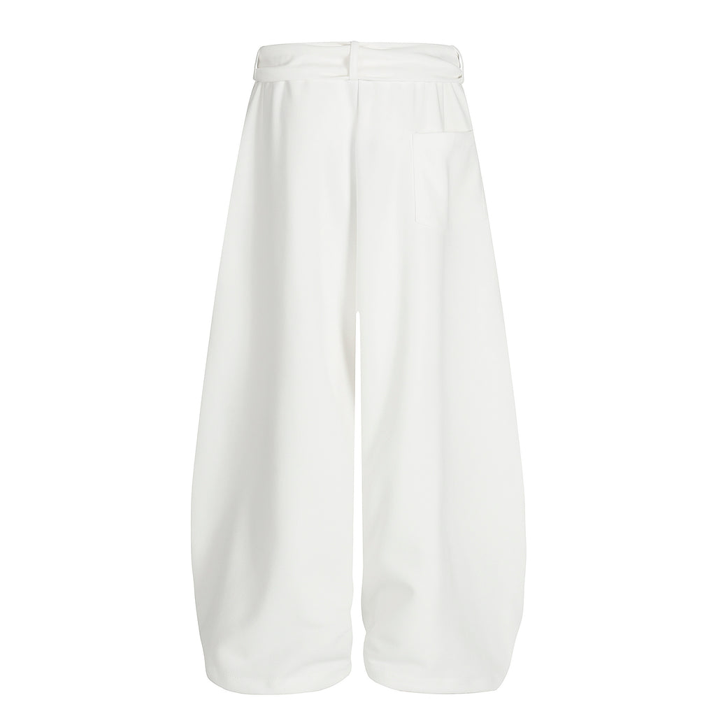 DONOTLOGO Urban Streetwear Collection | Unisex Relaxed Silhouette Sweatpants | Bold Flame Motif & Soft Cotton Knit Fabric
