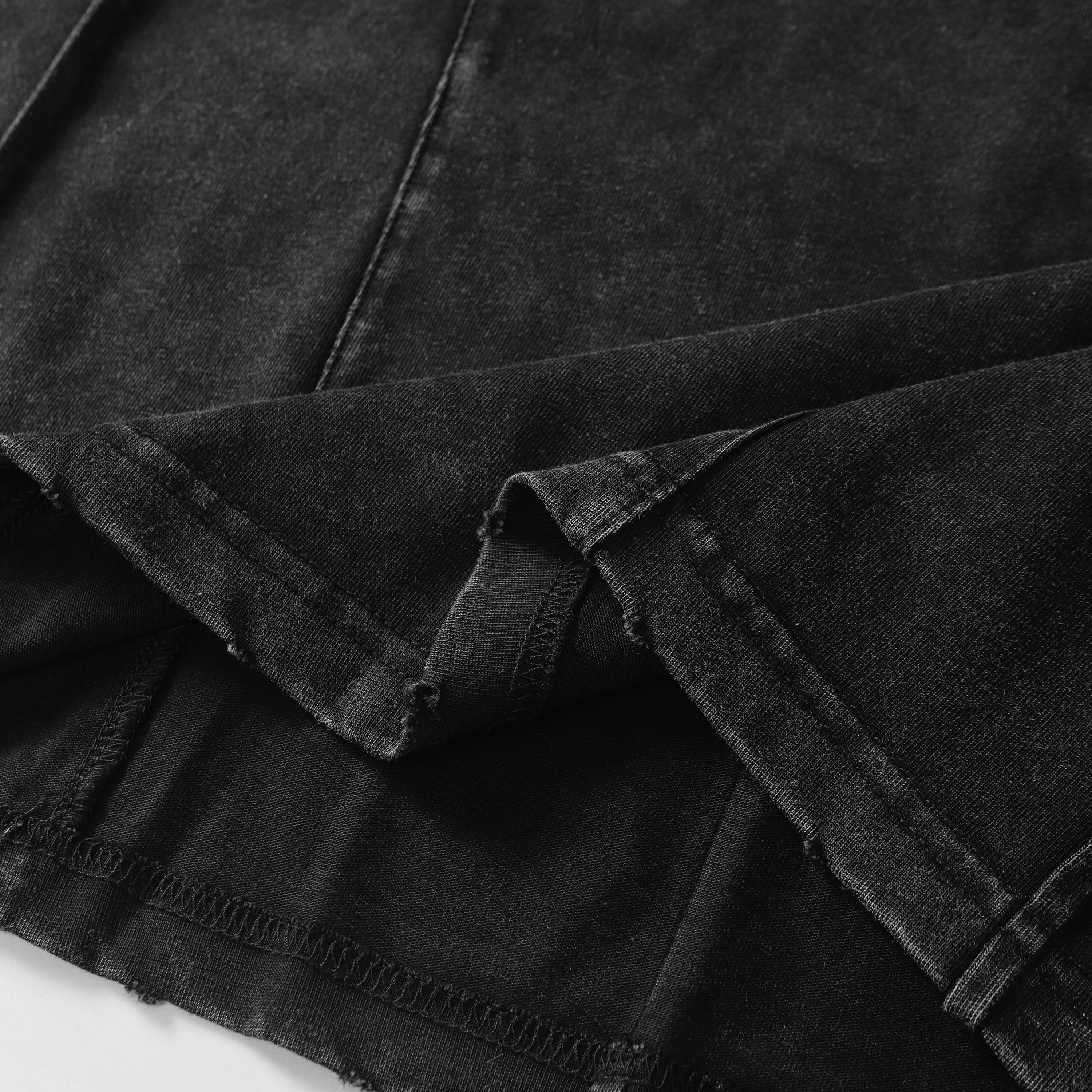 DONOTLOGO Urban Utility Collection | Unisex Relaxed Fit Tee | Bold Zippered Pocket Detail & Embossed Branding with Heavyweight Cotton Fabric