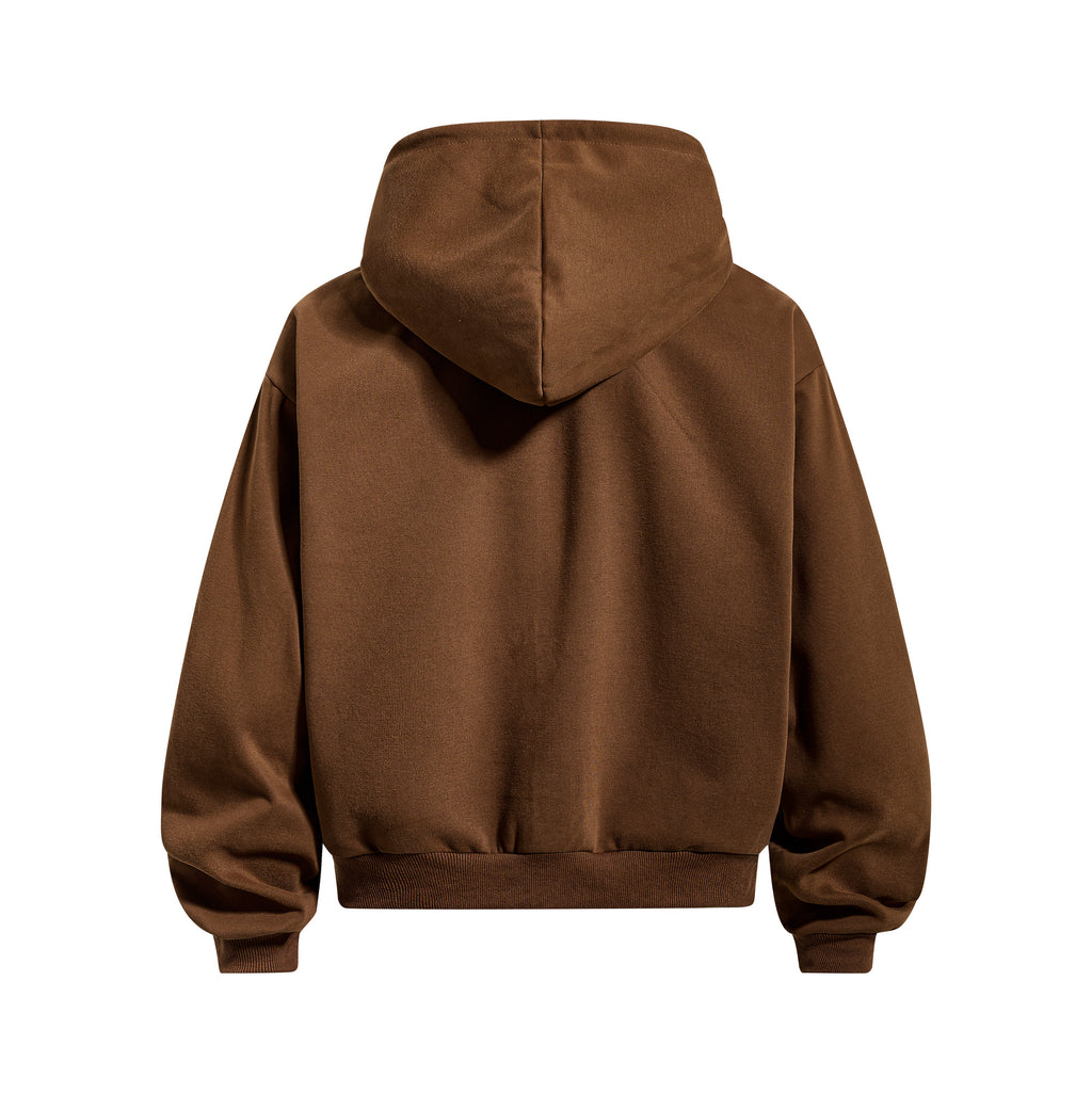 Unisex Vintage Distressed Printed Hoodie