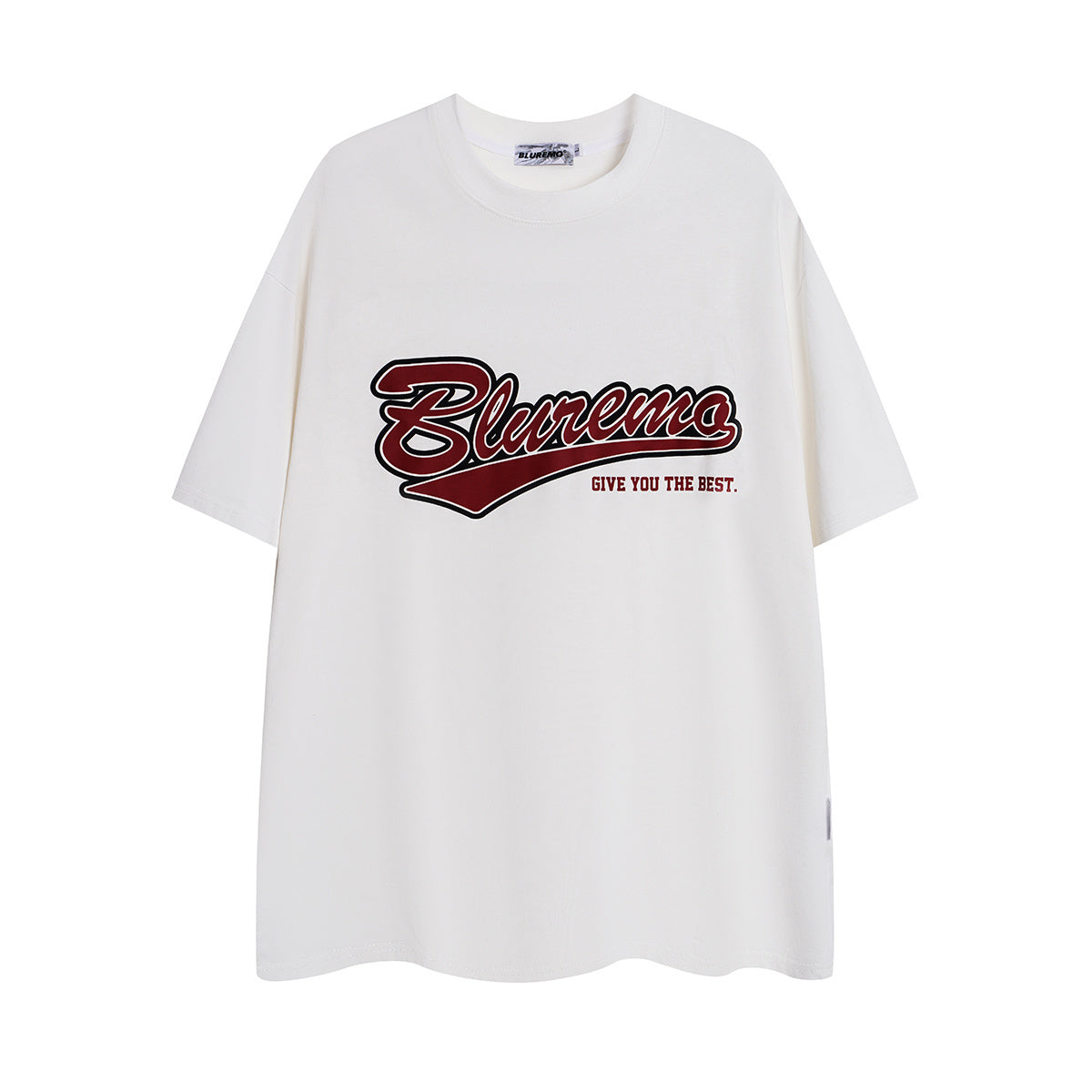 Unisex Trendy Loose Letter Print T-Shirt – Short Sleeve