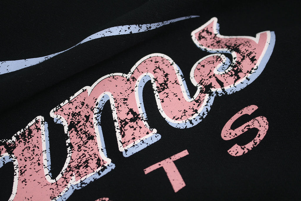 Unisex High-Waist Loose-Fit Fleece Sweatpants