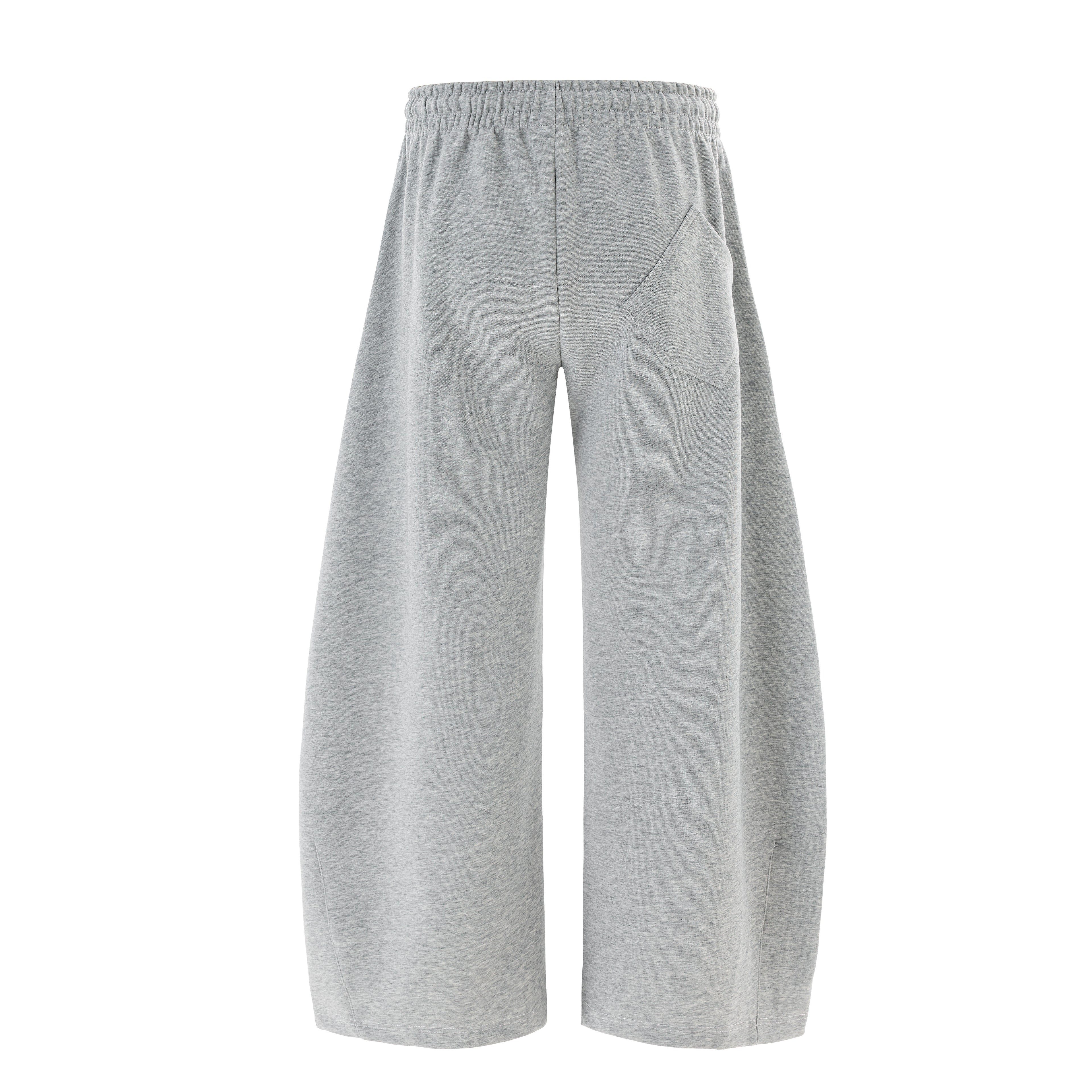 DONOTLOGO Relaxed Fit Wide Leg Sweatpants - Unisex Drawstring Lounge Joggers - Minimalist Streetwear Casual Pants