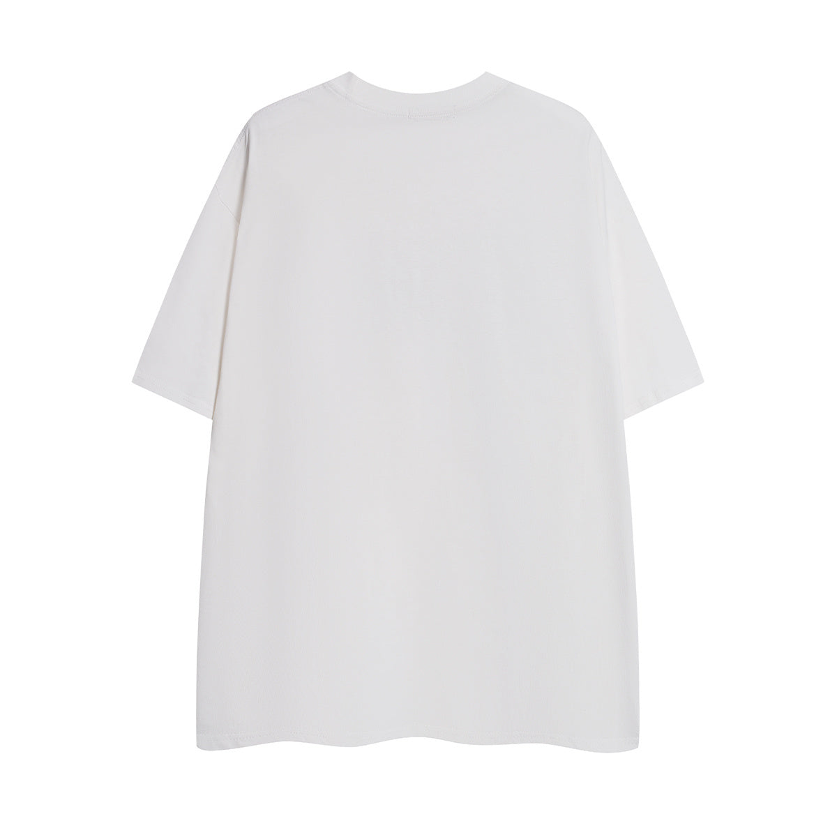 Unisex Trendy Loose Letter Print T-Shirt – Short Sleeve