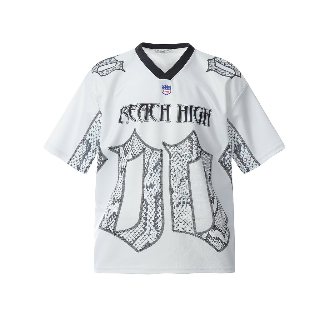 Unisex Mesh Streetwear Quick-Dry Tee