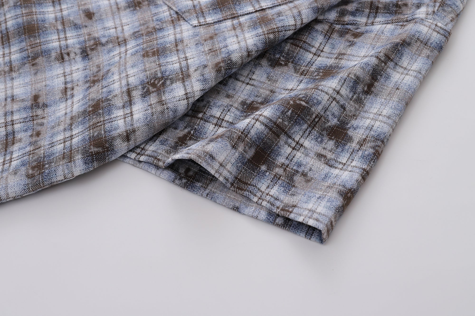 Unisex Color-Contrast Embroidery Tee