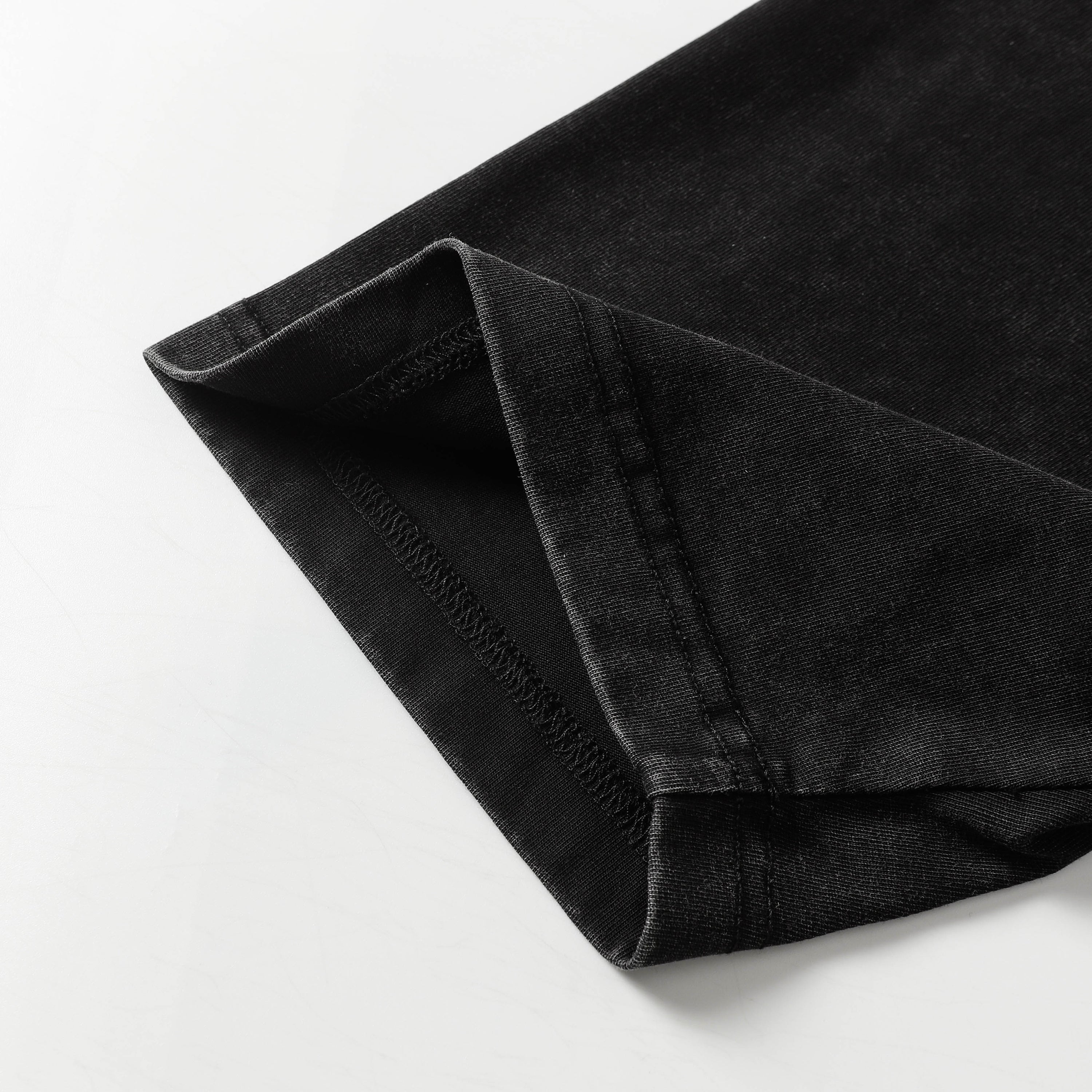 DONOTLOGO Urban Workwear Collection | Unisex Relaxed Fit Tee | Bold Panel Construction & Vintage Wash Motif with Soft Heavyweight Cotton