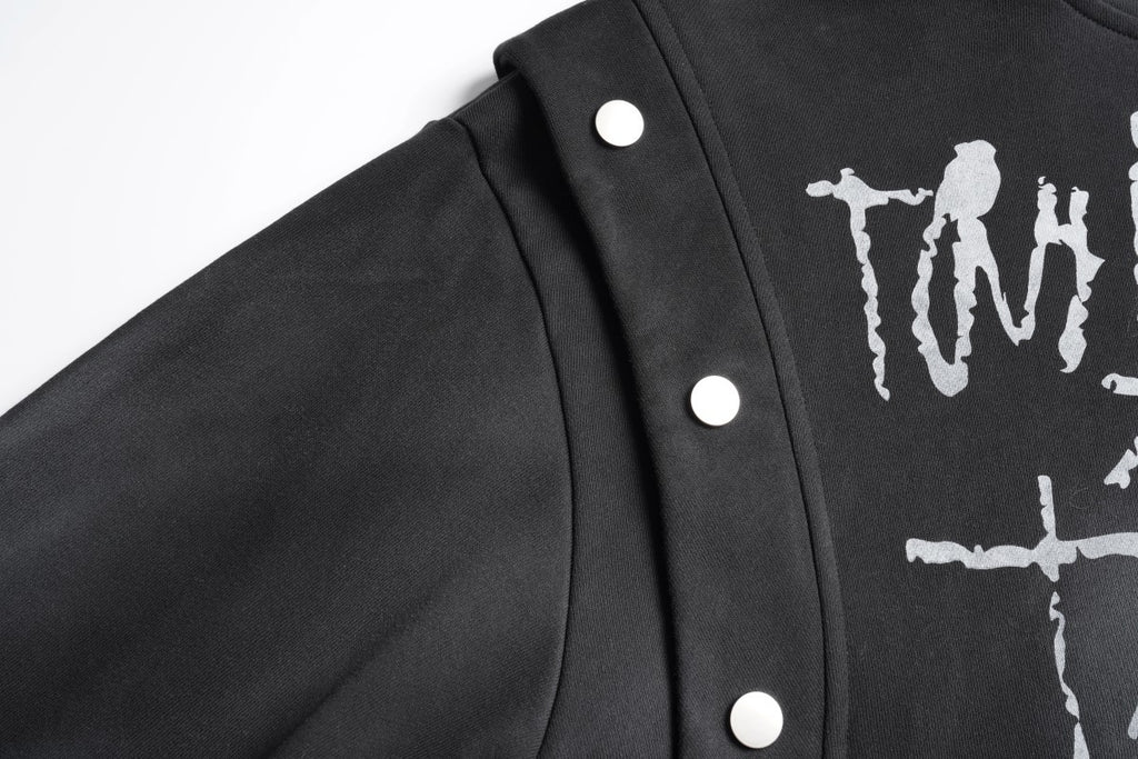 Unisex Hip-Hop High-Street Graffiti Hoodie