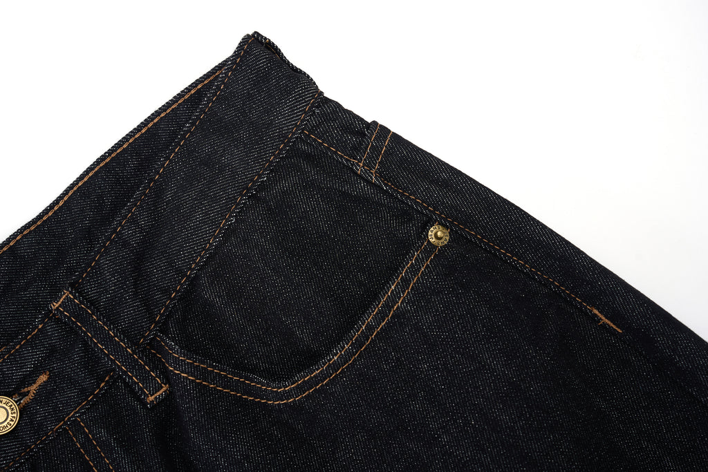 DONOTLOGO Heavyweight Raw Denim Baggy Jorts | Unisex Y2K Wide Leg Denim Shorts | Retro High Street Summer Bottoms
