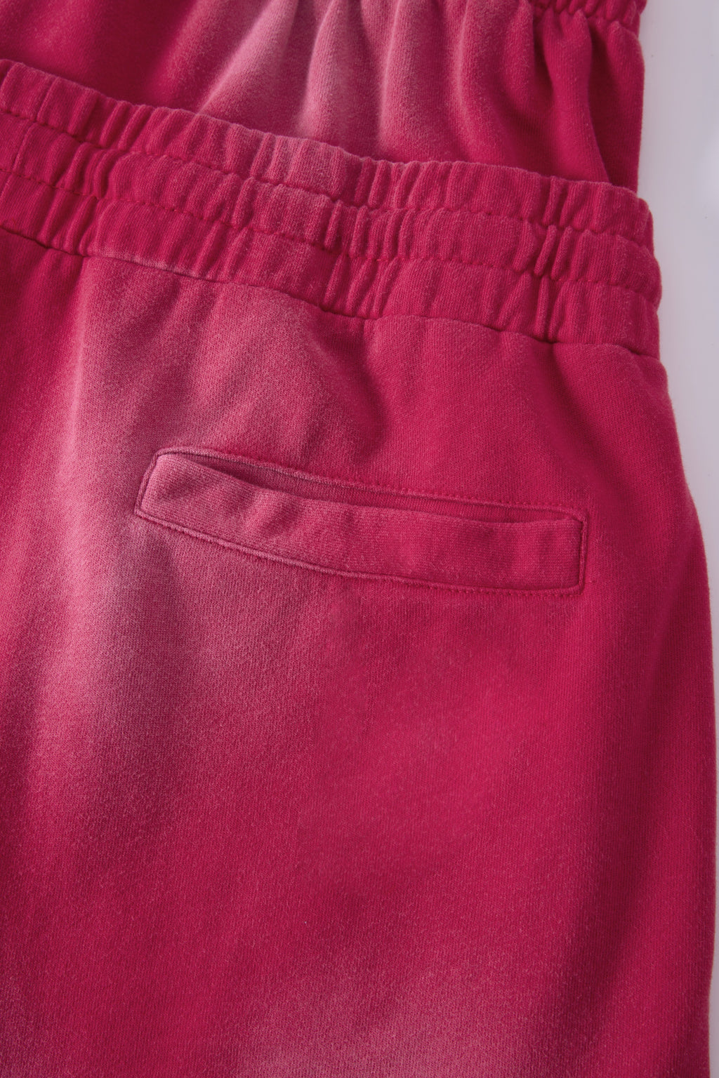 DONOTLOGO Unisex Double Waist Shorts | Snow Washed, Distressed | Drawstring Elastic High-Waist, Loose Fit