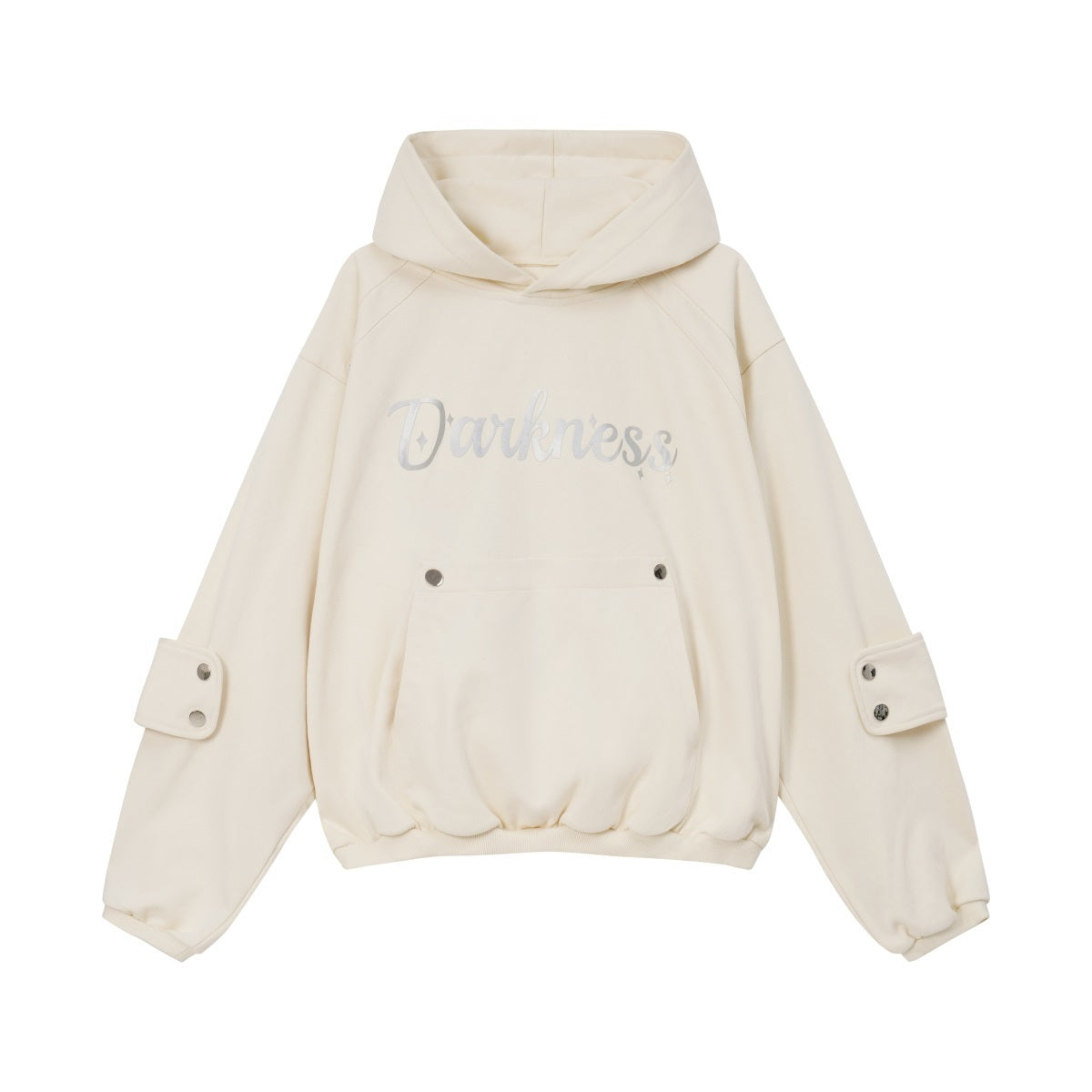 Unisex Streetwear Hoodie with Letter Print – Spring & Fall