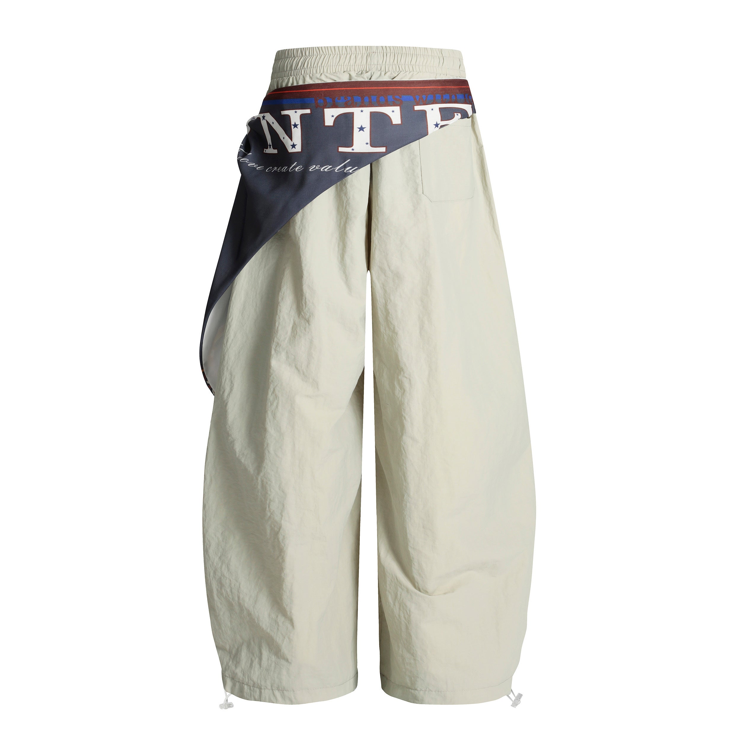 DONOTLOGO Urban Streetwear Collection | Unisex Relaxed Silhouette Cargo Pants | Bold Star & Letter Motif & Soft Cotton Blend Fabric