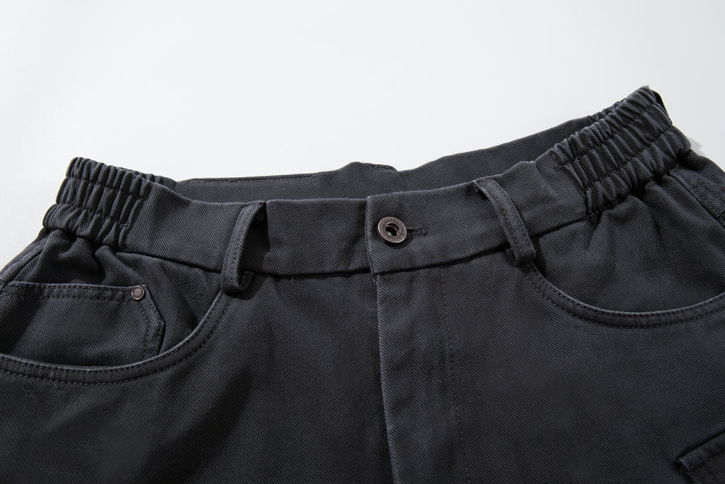 Unisex Vintage Curved-Leg Jeans