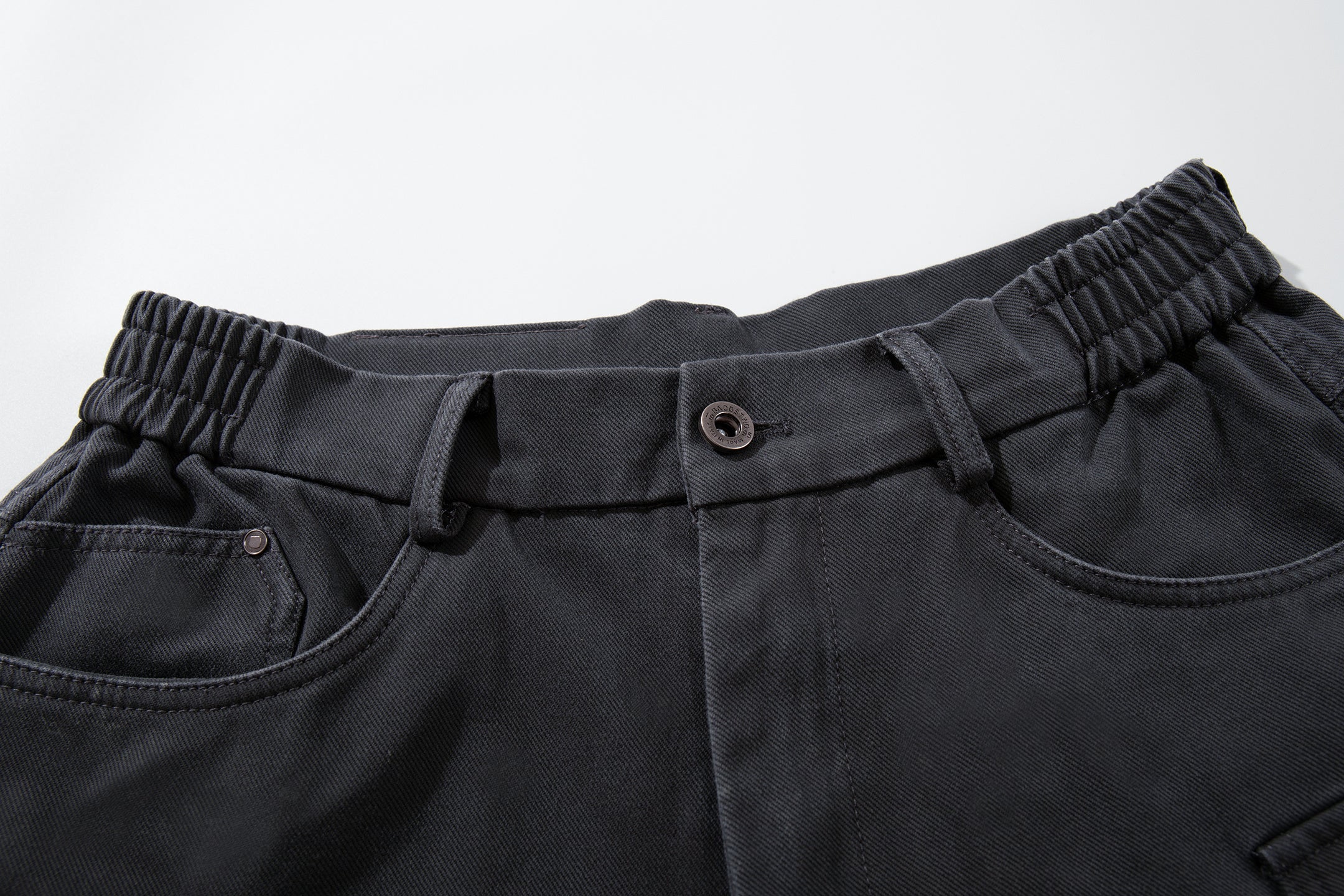 Unisex Vintage Curved-Leg Jeans