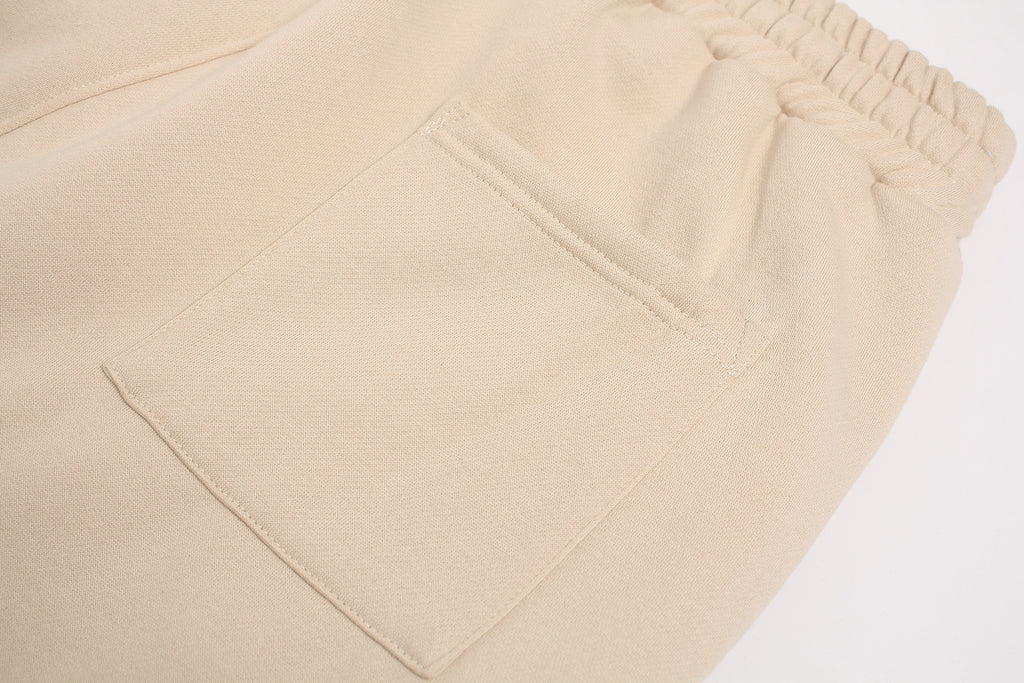 Unisex High-Waist Loose-Fit Fleece Sweatpants