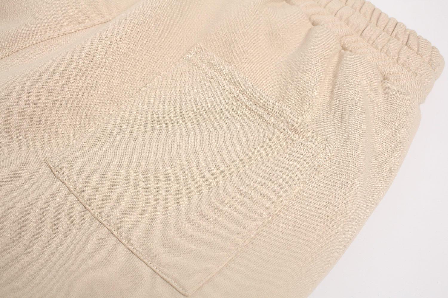 Unisex High-Waist Loose-Fit Fleece Sweatpants