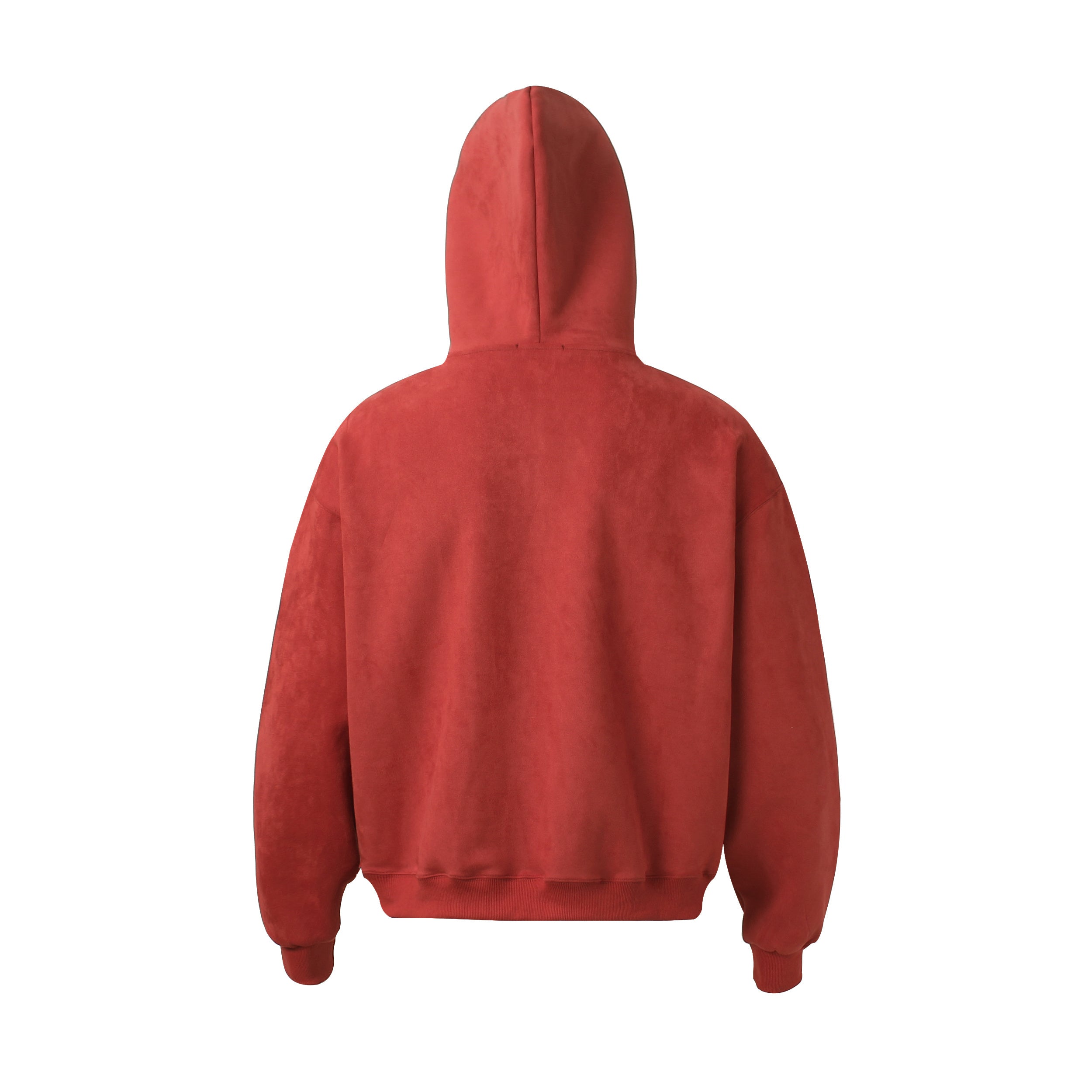 Unisex Double-Pocket Patchwork Zip-Up Hoodie with Dense Embroidery