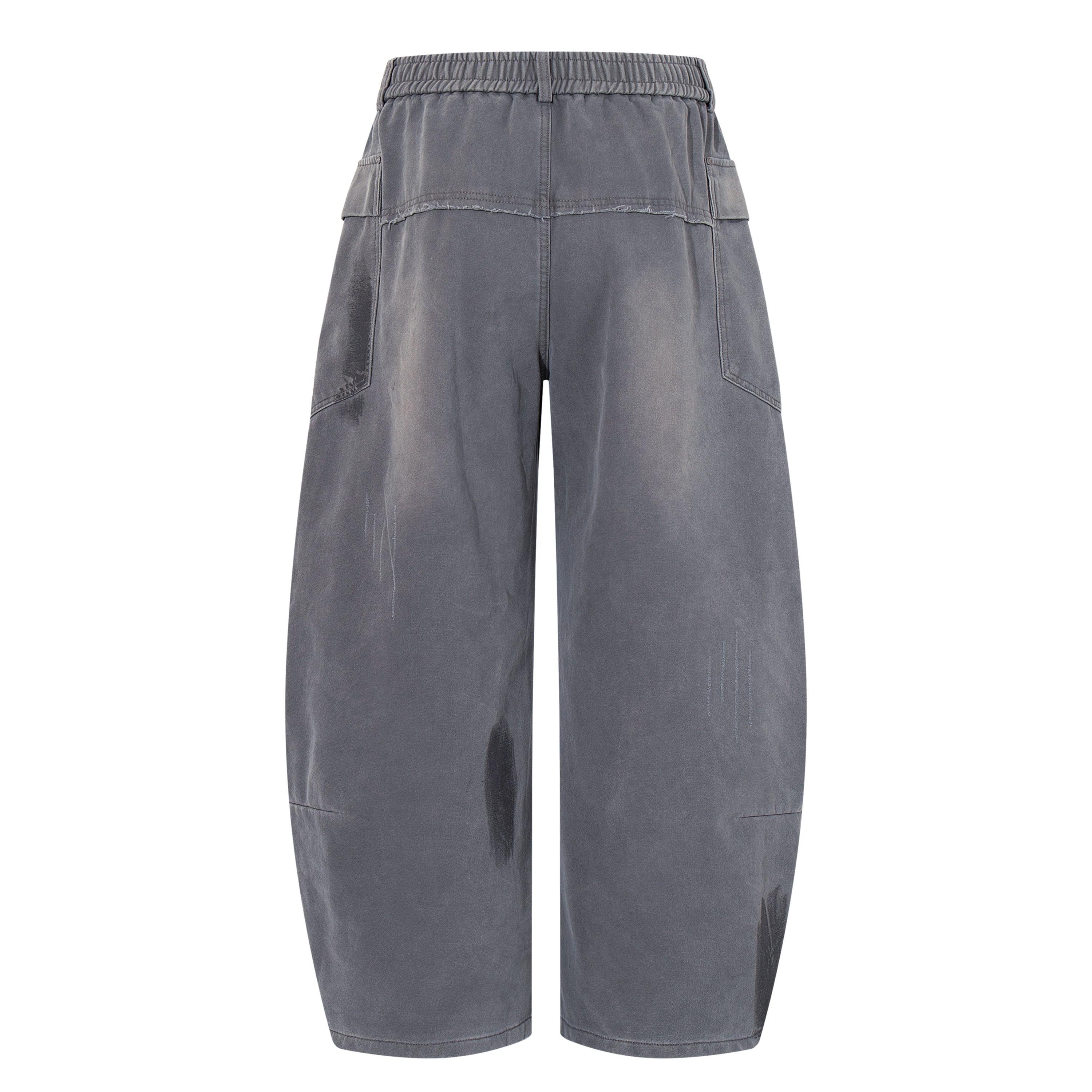 Unisex Vintage Curved-Leg Jeans