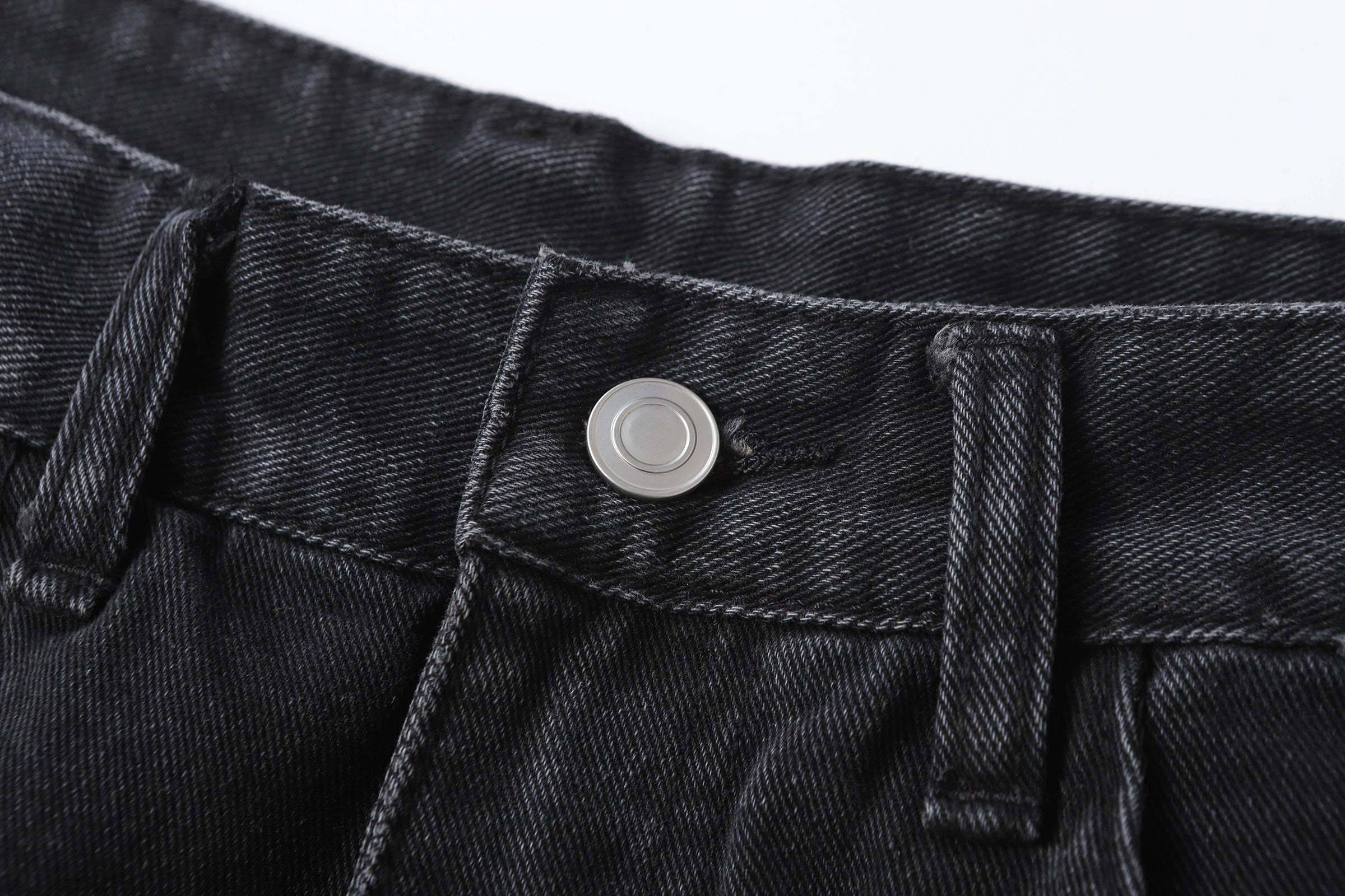 DONOTLOGO Retro Blue Cargo Jean Shorts | Unisex Y2K Wide Leg Denim Shorts with Functional Pockets | High Street Relaxed Fit Bottoms