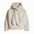 DONOTLOGO Y2K Sweet Aesthetic | Unisex Oversized Faux Fur Hoodie | Tie-Accent & Cozy Texture with Bold Silhouette