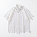 DONOTLOGO Waffle Knit Shirt | Star Embroidery, Relaxed Fit | Breathable Short Sleeve | Perfect for Summer Layering
