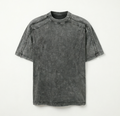 DONOTLOGO Urban Workwear Collection | Unisex Relaxed Fit Tee | Bold Panel Construction & Vintage Wash Motif with Soft Heavyweight Cotton
